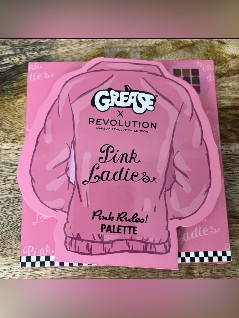 Makeup Revolution X GREASE Eyeshadow Palette PINK LADIES Pink Rules NEW